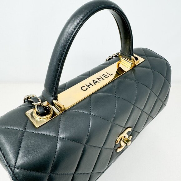 Chanel Misty Dark Grey Medium Flap Bag - Picture 16 of 16